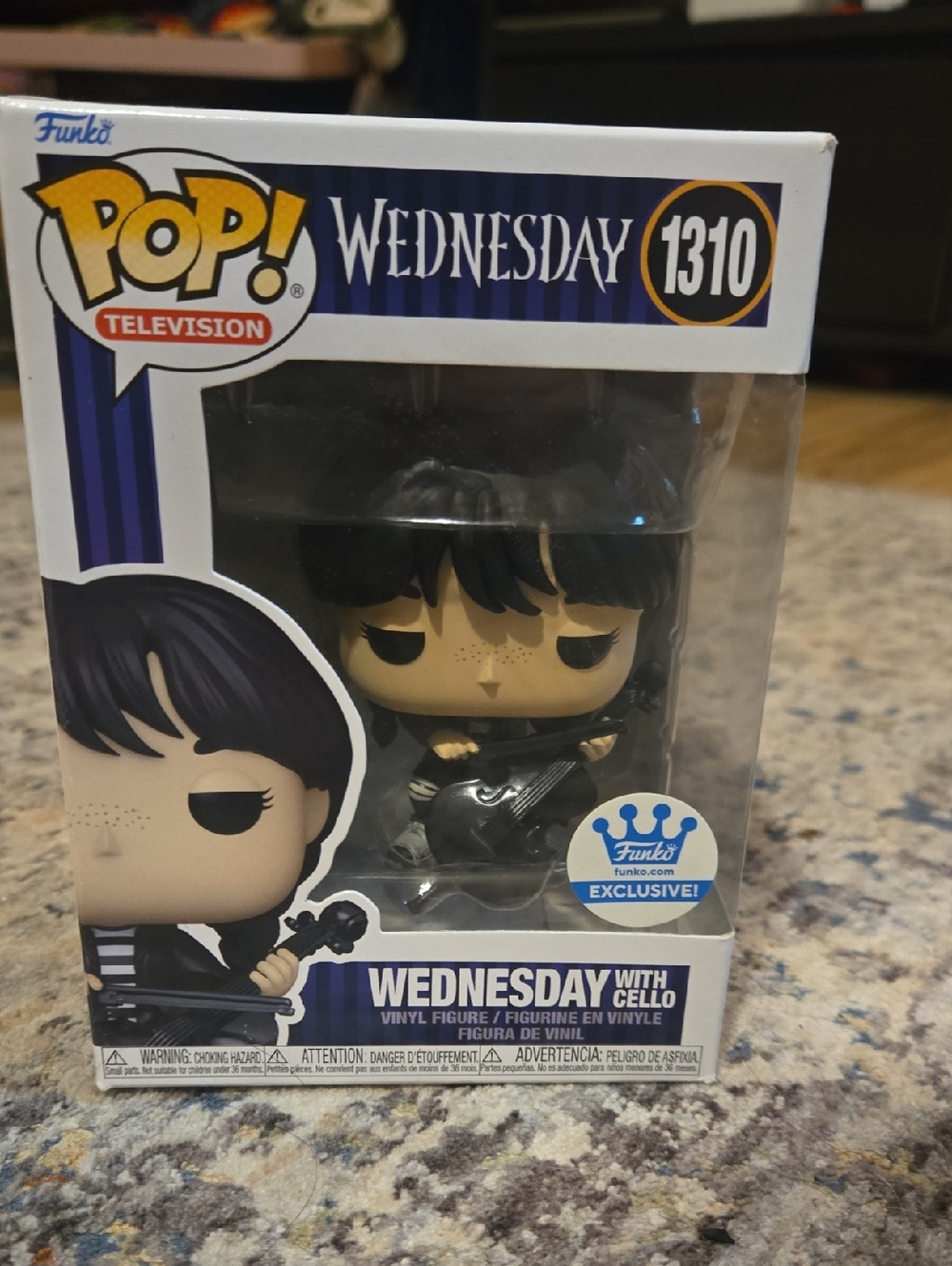 Funko Pop! Wednesday With Cello 1310  New In Box
